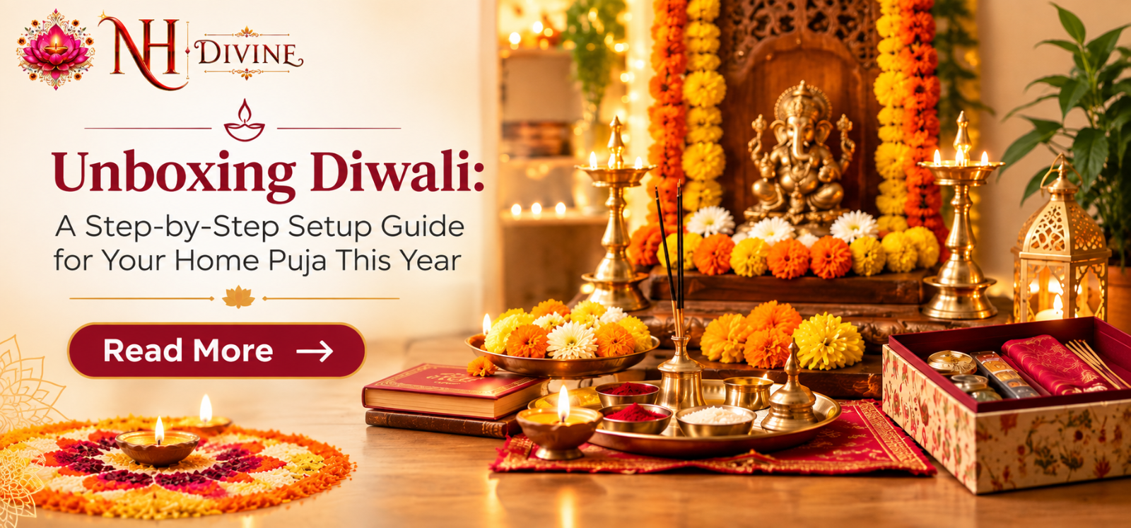 Unboxing Diwali: A Step-by-Step Setup Guide for Your Home Puja This Year